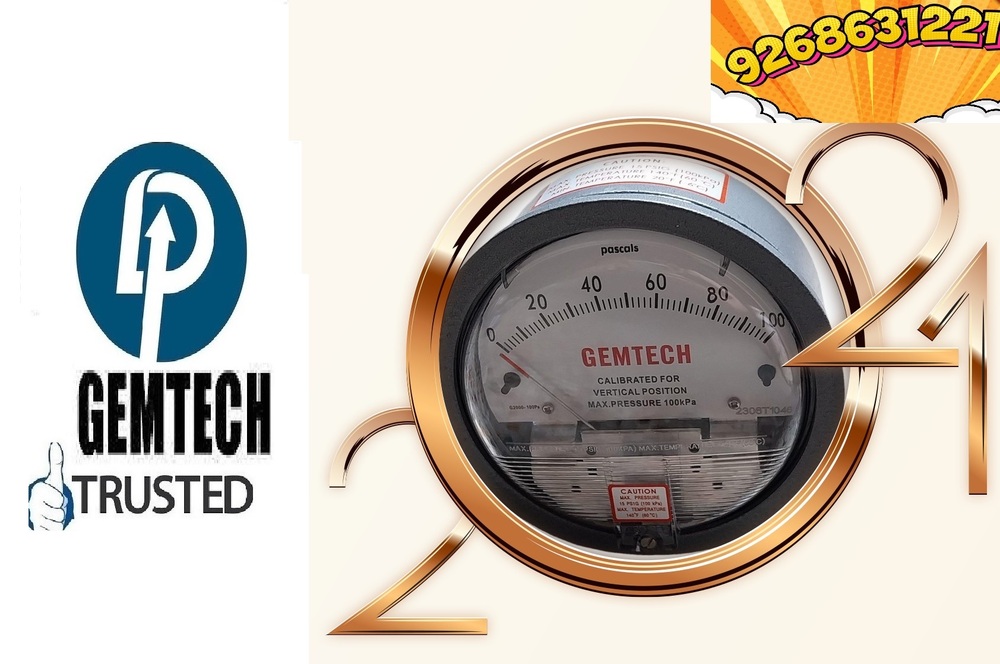GEMTECH Differential Pressure Gauges Distributors for GIDC Sachin Surat 394230