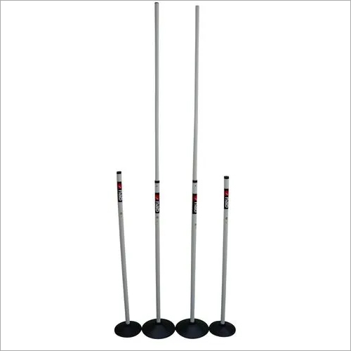 Australian Rules Football Goal Post Set with Rubber base