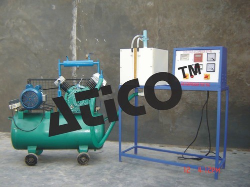 Double Stage Air Compressor Test Rig