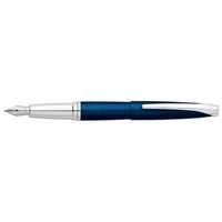 ATX Juniper Blue Fountain Pen with Medium Stainles