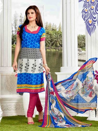 Regular Printed Dress Material