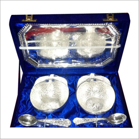 Silver Plated Bowl Set