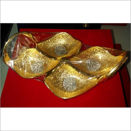 Gold Plated Bowl Set
