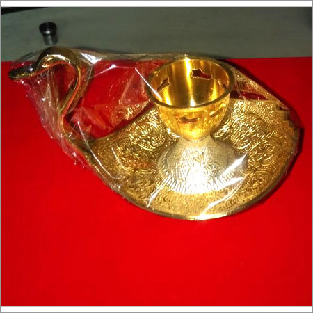 Gold Plated Diya