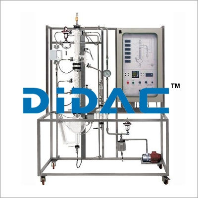 Manual Batch Distillation Pilot Plant with Data