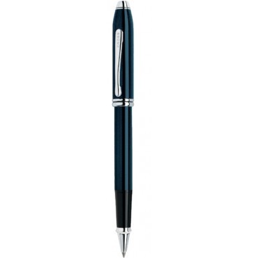 Townsend Blue Laquer Roller Ball Pen