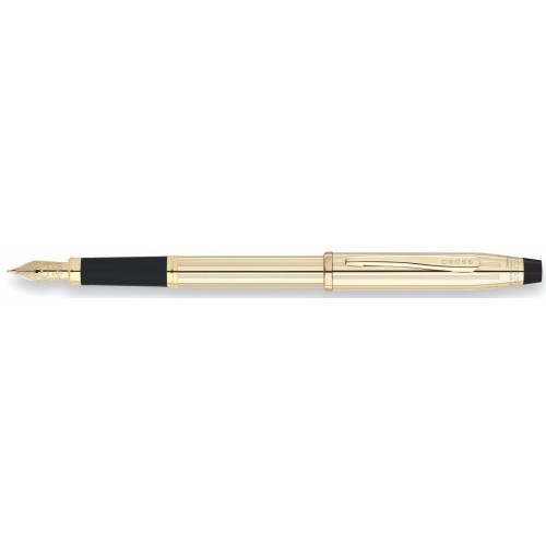 Century II 10Kt Rolled Fountain Pen with 18K Gold