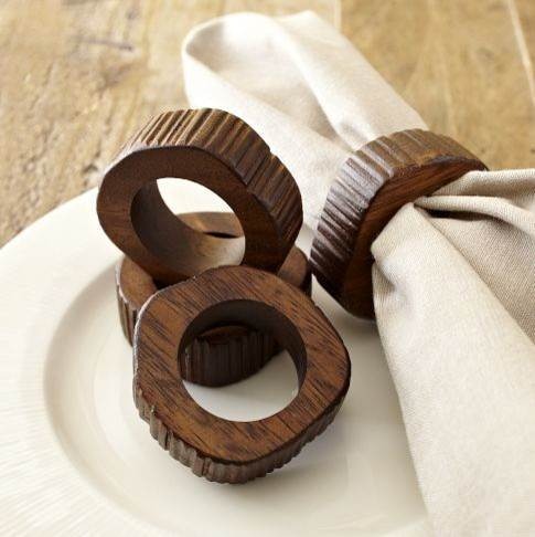 Wooden Napkin Rings