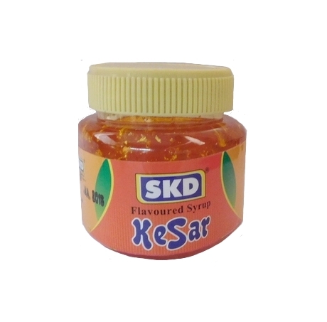 Kesar Pan Chatni - Glass Jar, 8x6 cm, Orange | Authentic Taste, Natural Ingredients, Long Shelf Life, Versatile Flavor, Ready to Use