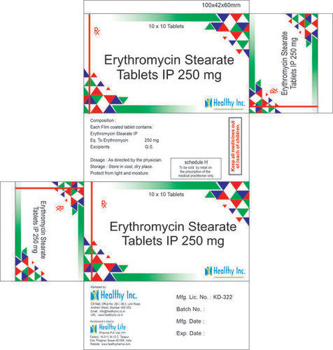 Erythromycin Stearate Tablets IP