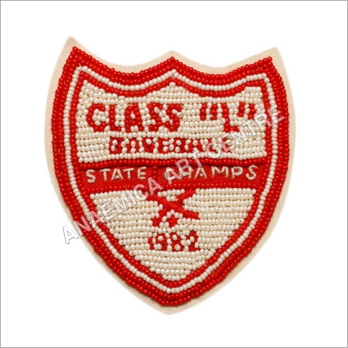 State Champs Beaded Badge