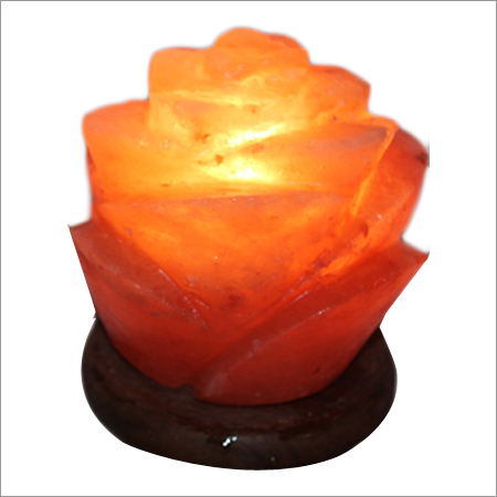 गुलाब नमक का दीपक