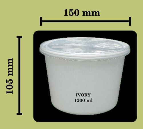 FOOD PACKAGING BOXES(IVORY CONTAINERS)