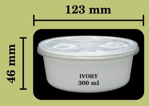 Eco-Friendly Take Away 300 Ml Disposable Plastic Container