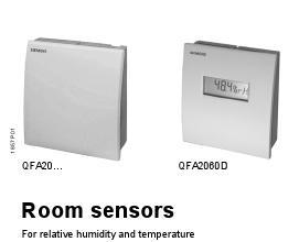 Siemens Room Mounted RH Sensor