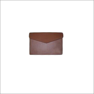 Leather File Bill Holder - Leatherette Material, Various Sizes Available, Brown Color | Soft Touch Finish, One Year Warranty for Hotels and Restaurants