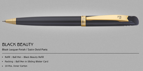 Pierre Cardin Black Beauty Ball Pen