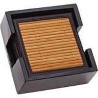 Leatherette Coaster Set