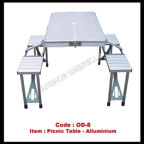 Aluminum Folding Picnic Table