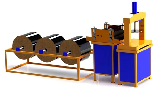 high speed paper plate dona machine