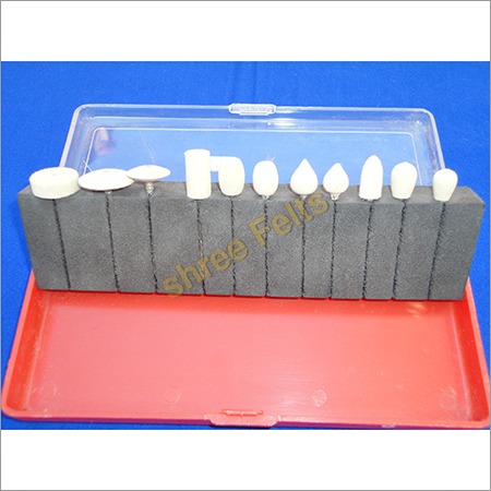 Felt Polishing Kit 11 Pics Set