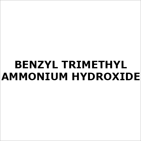 Benzyl Trimethyl Ammonium Hydroxide