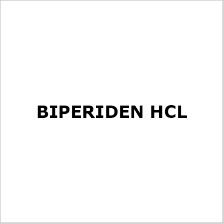 Biperiden Hcl - White Crystalline Powder, 305.86 g/mol Molecular Weight | Parkinson's Adjunct, Muscarinic Antagonist, Symptom Relief