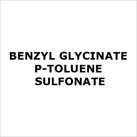 Benzyl Glycinate P-toluene Sulfonate