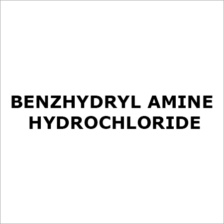 Benzhydryl Amine Hydrochloride - White Crystalline Powder 99% Purity | Pharmaceutical Grade Water Soluble Precise Formulation