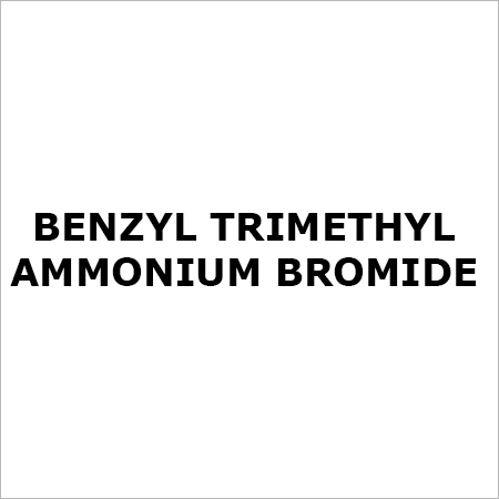 Benzyl Trimethyl Ammonium Bromide - White Crystalline Powder 99% Purity | Water Soluble Melting Point 230-235Â°C