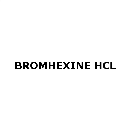 Bromhexine Hcl