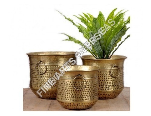 Hammered Planters