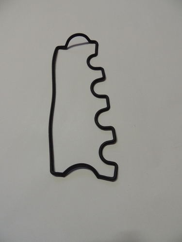 Valve Cover Gasket For Tata Indica Diesel - Rubber, Black | Leak Prevention, Engine Protection, Perfect Fit, Easy Install