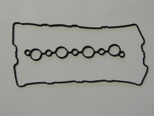 VALVE COVER GASKET FOR TATA INDIGO MERU - Rubber, Black, Rectangular | Leak Prevention, Durable Seal, Heat Resistance, Vibration Dampening, Easy Install