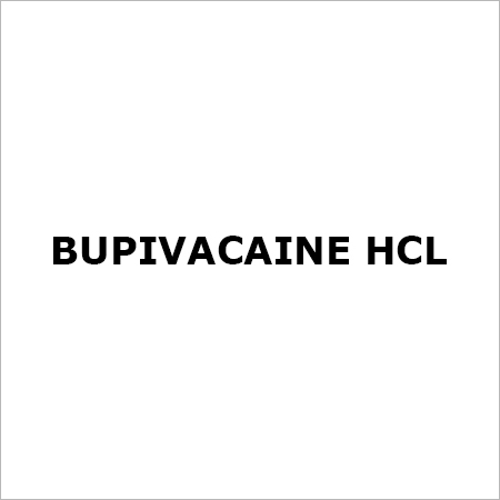 Bupivacaine HCl