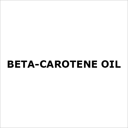 Beta-carotene oil