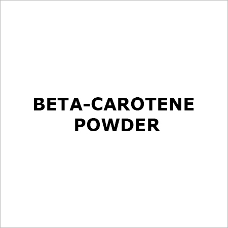 Beta-carotene powder