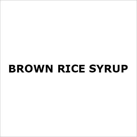 Brown Rice Syrup
