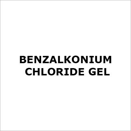 Benzalkonium Chloride Gel