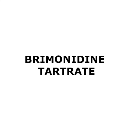 Brimonidine tartrate