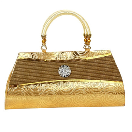 Golden Party Clutch