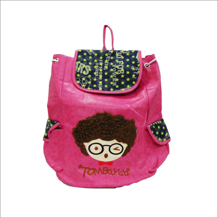 Pink Designer Backpack