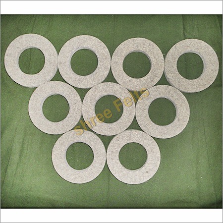 Wool Felts Gery Rings