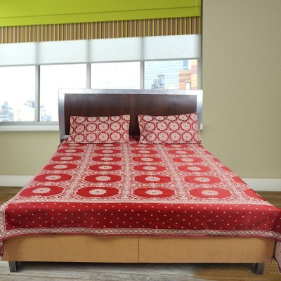 Glace Cotton Bed Sheet Designer