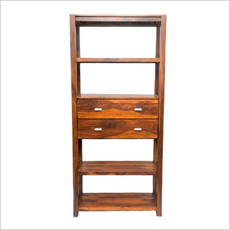 Suraj Handicrafts Wooden Drawers Bookshelf