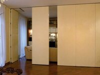 Folding Partition - Lightweight Aluminum, Customizable Size Options | Versatile Space Divider For Offices And Events