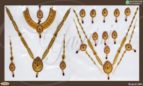 Dance Set No.14 - Gold Plated Body Piercing Jewellery , Golden Color with Quartz and Ruby Stones, 3.5mm Thickness, 10-30g Weight for Parties and Gifts