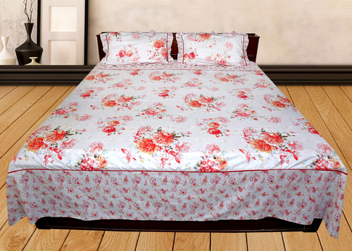 Cotton Bed Sheet Floral