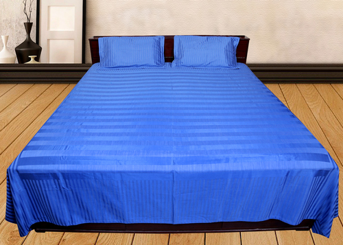 Satin Striped Bed Sheet