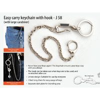 Easy Carry Keychain With Hook